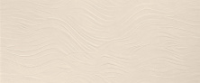 Керамическая плитка Атлас Конкорд Италия Буст Натурал/ Boost Natural Kaolin 3D Wave Matte 50x120 A64Y