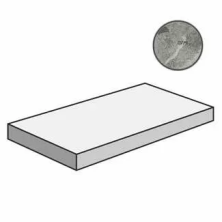Ступень угловая левая Италон Шарм Экстра/ Charme Extra Силвер 33x80
