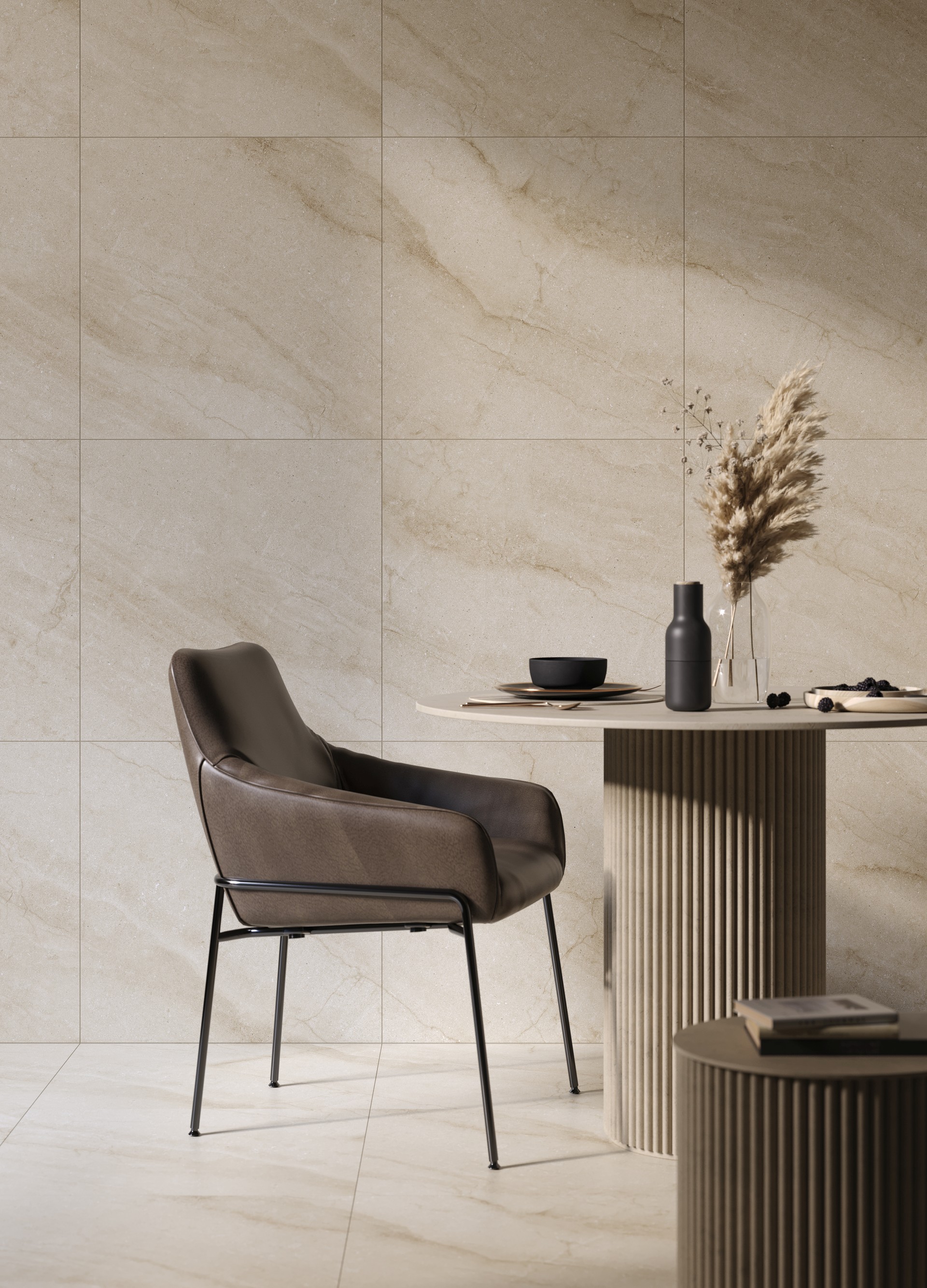 Плинтус Керранова Bereg Dark Grey K-2405/MR/p01/76x600x9 серый