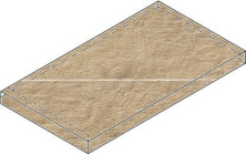 Ступень угловая левая Италон NL-Wood Х2 Olive X2 33x60