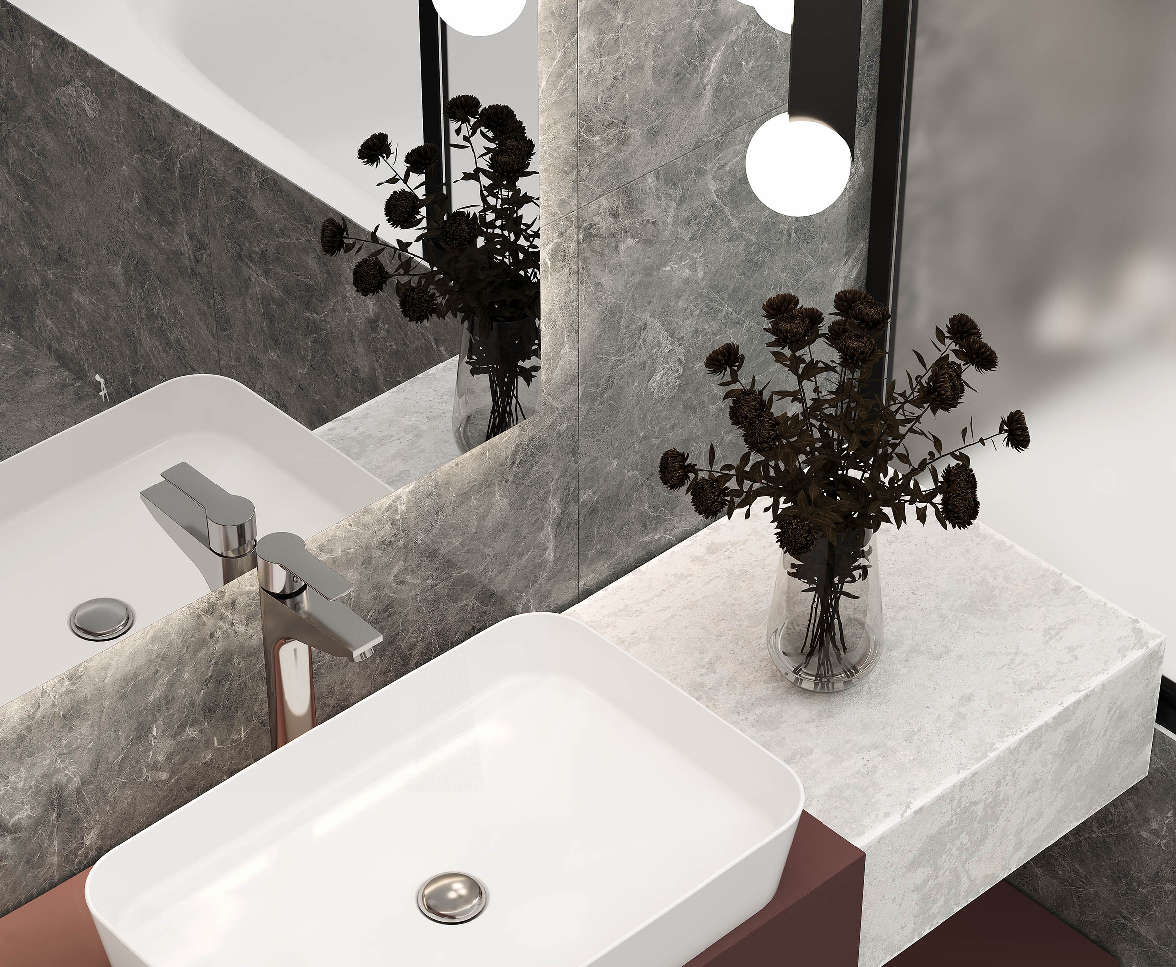 Керамогранит Laparet Orlando Gris серый 60x60 полированный