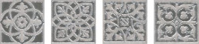 Вставка Kerama Marazzi HGD\C170\SG1550L Парнас серый лаппатированная 9,5x9,5