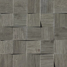 Мозаика Атлас Конкорд Италия Акси/ Axi Grey Timber Mosaico 3D 35x35 AMV4