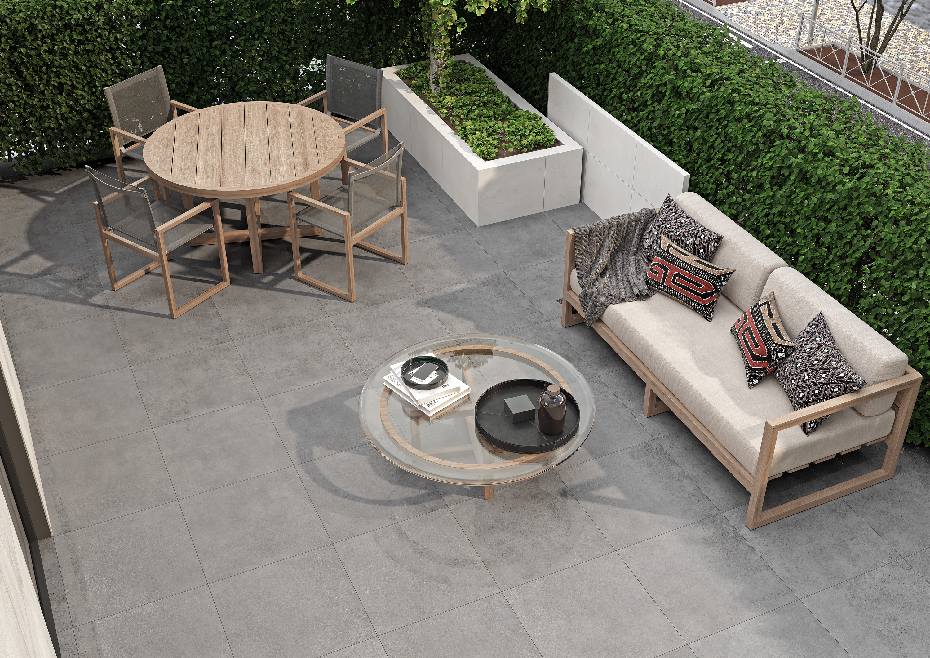 Керамогранит The Bronx Grey 30x60 K-582/MR/300x600x10