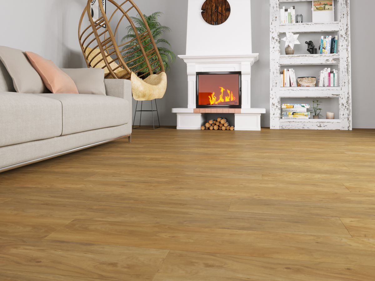 SPC ламинат FastFloor Дуб Кинерма FST-106