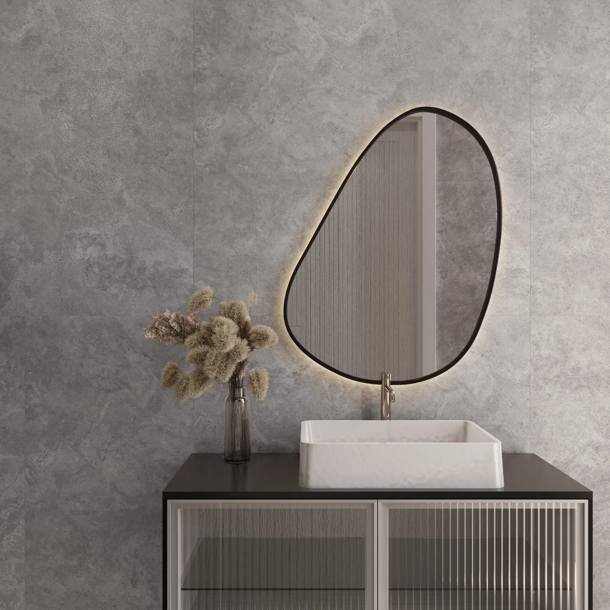 Керамогранит Аркадия Керамика RT6009-B Arawak White Matt Rustic Punch 60x60 белый