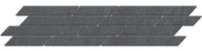 Бордюр Kerama Marazzi SG144\005 Гренель серый темный мозаичный 9,8x46,5