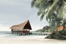 Панно Альма Керамика Айленд/ Ailand из 2 плиток PWA11ALD3 разноцветный 40x60