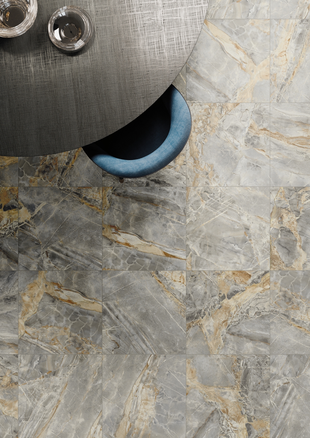 Ступень угловая правая ColiseumGres Верона/ Verona Beige 33x90