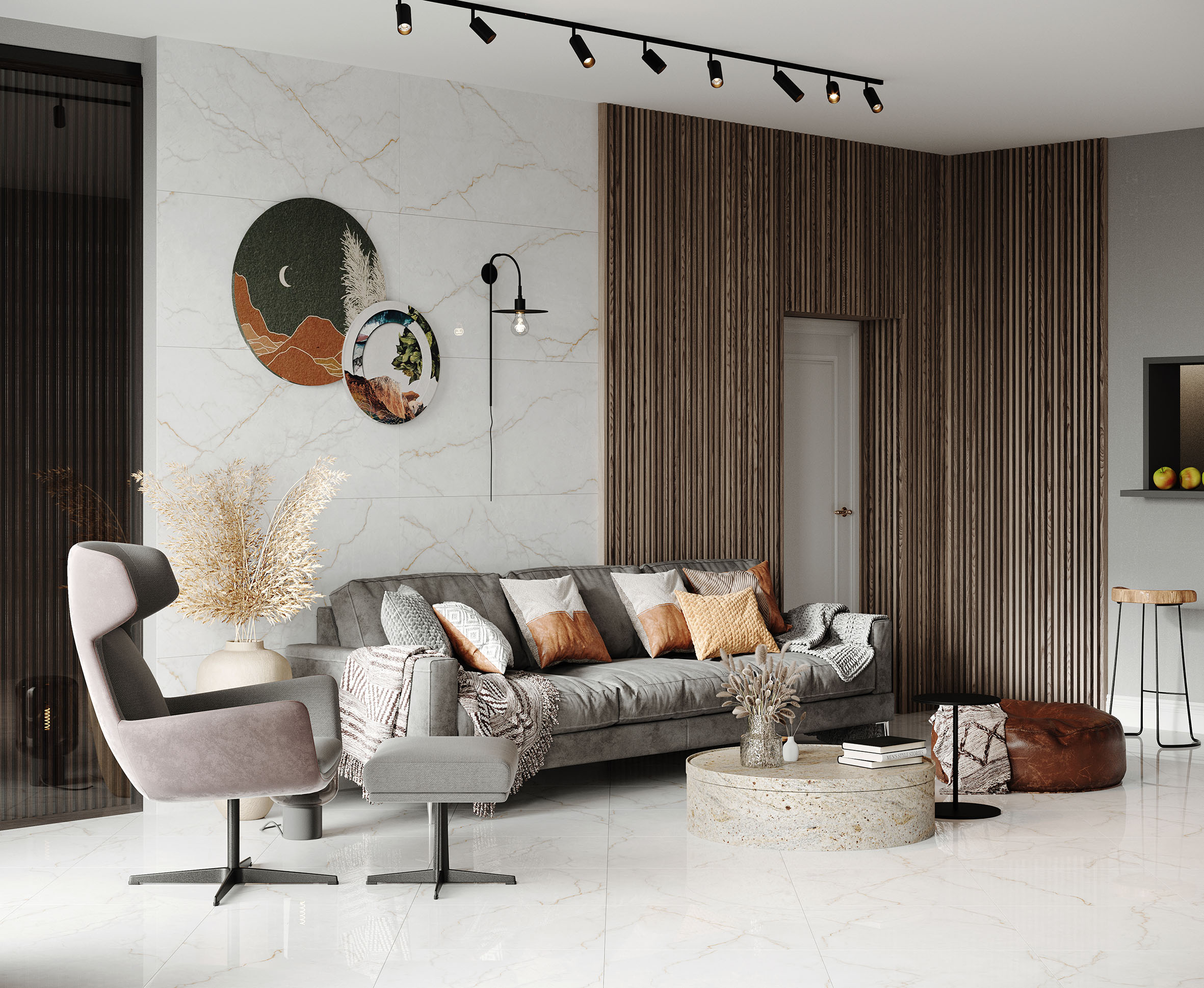 Керамогранит Laparet Torso Gold 60x60 полированный