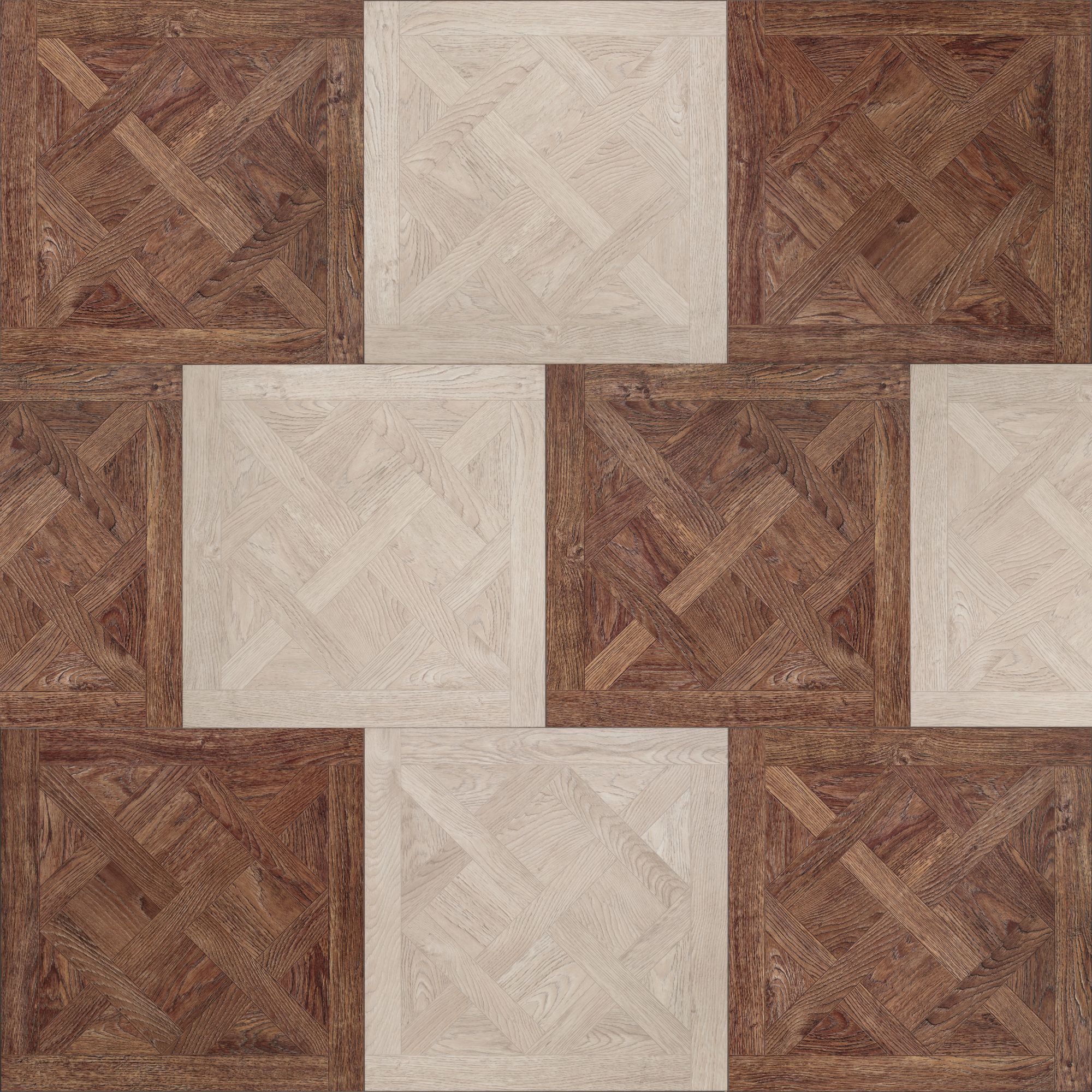 Кварцвиниловая плитка Aqua Floor Versailles AF7001VS 600x600 Дуб Светлый замковый кварц винил напольный