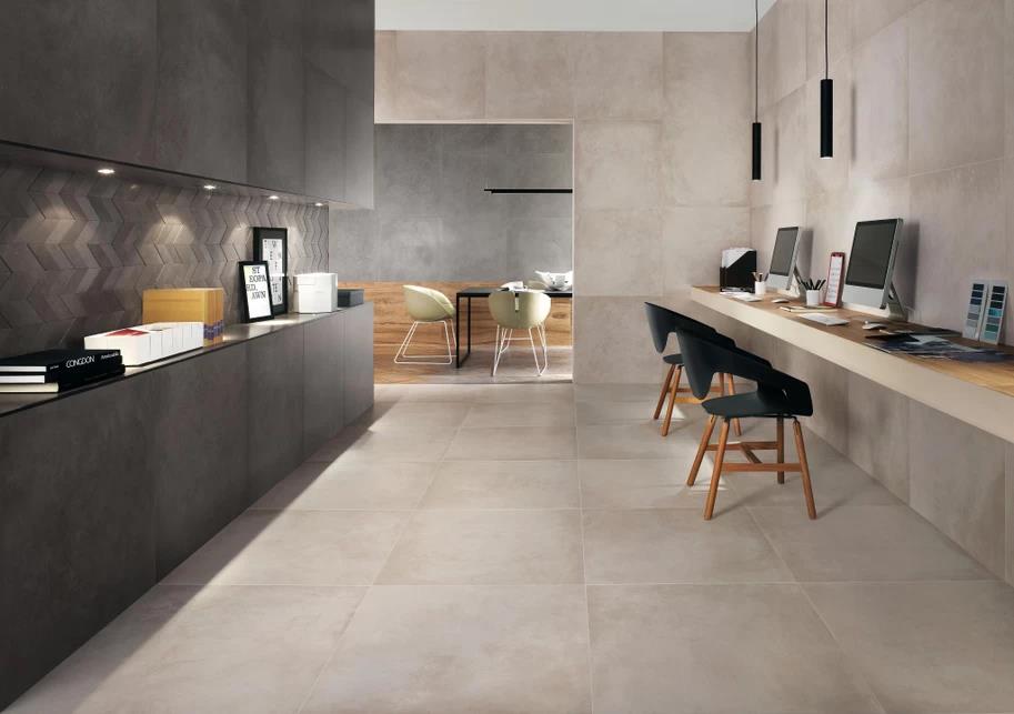 Плинтус Атлас Конкорд Италия Двелл/ Dwell Greige Battiscopa Matt A1FD 7.2x60