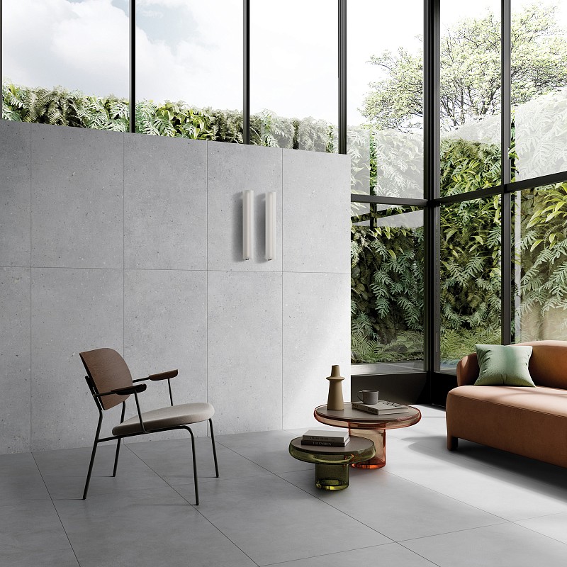 Керамогранит Vitra ФлэйкЦемент/ FlakeCement Серый R10A K947895R 60x60