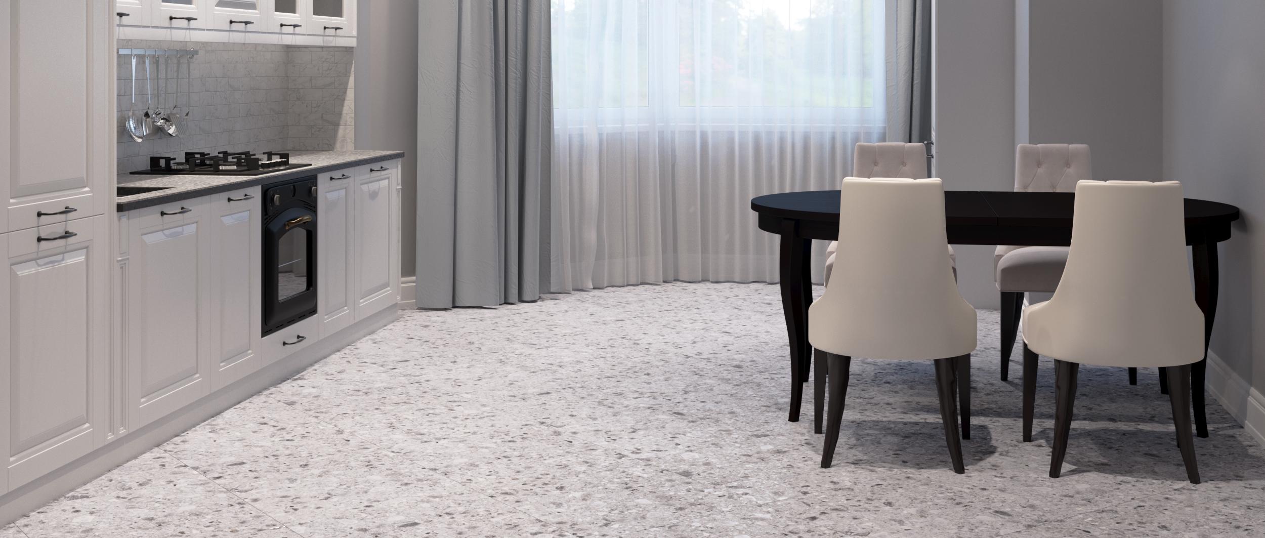 Ступень Terrazzo Beige 29.4x60 K-332/MR/st01/294x600x10