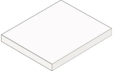 Ступень угловая правая Атлас Конкорд Италия Marvel White Vein Scalino Angolare Dx AF9V 33x33