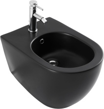 Биде подвесной Allen Brau Reality 4.32008.31 черный матовый