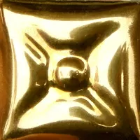 Мозаика NSmosaic DE03 вставка золотой 3x3