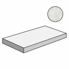 Ступень угловая правая Италон Шарм Экстра/ Charme Extra Каррара 33x60