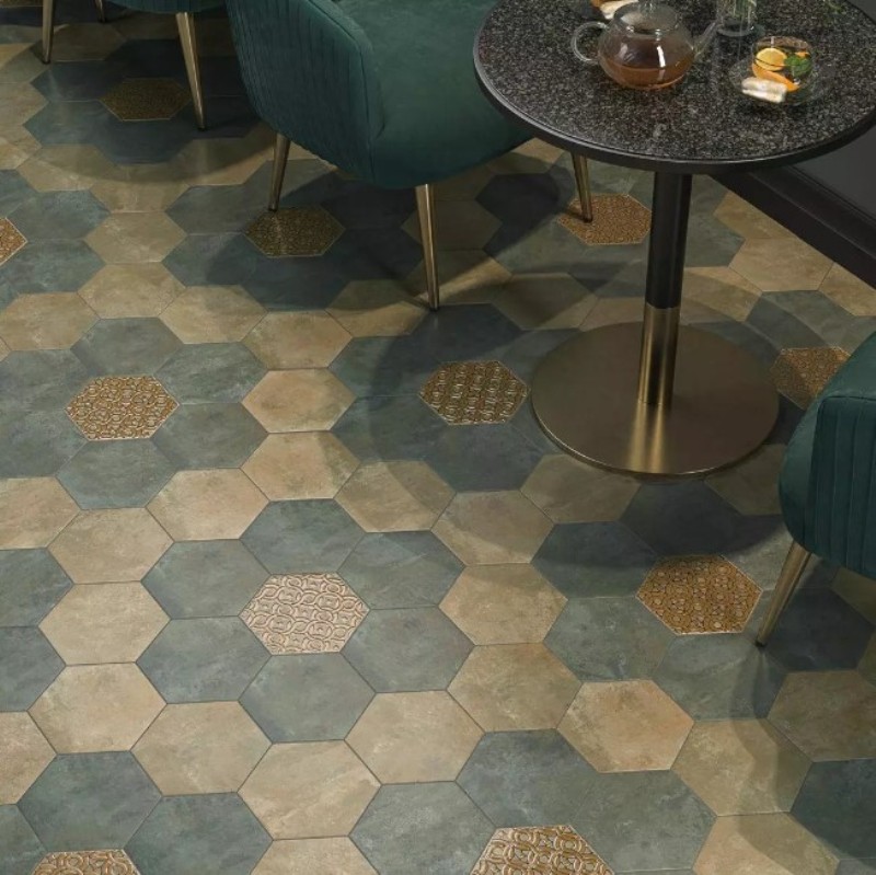 Керамогранит Kerama Marazzi SG23036N Гроссето синий матовый 20x23.1