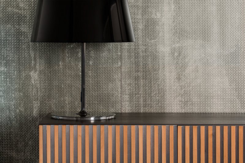 Керамогранит Laminam I Metalli Plutonio 100x300x3,5 LAMF008412