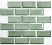 Мозаика NSmosaic PR 4595-37 зеленый 29.1x29.5