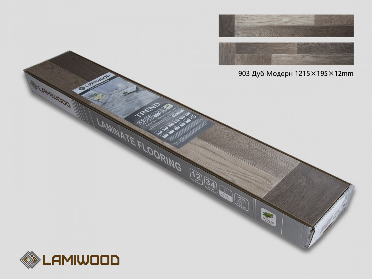 Ламинат LAMIWOOD TREND 903 Дуб Модерн 19.5x121.5