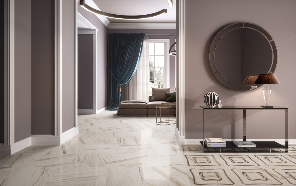Керамогранит ColiseumGres Портофино/ Portofino Beige 45x45 лаппатированный