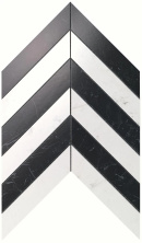 Мозаика Атлас Конкорд Италия Марвел Стоун/ Marvel Stone Chevron Cold Wall 25x30.5 9SCL