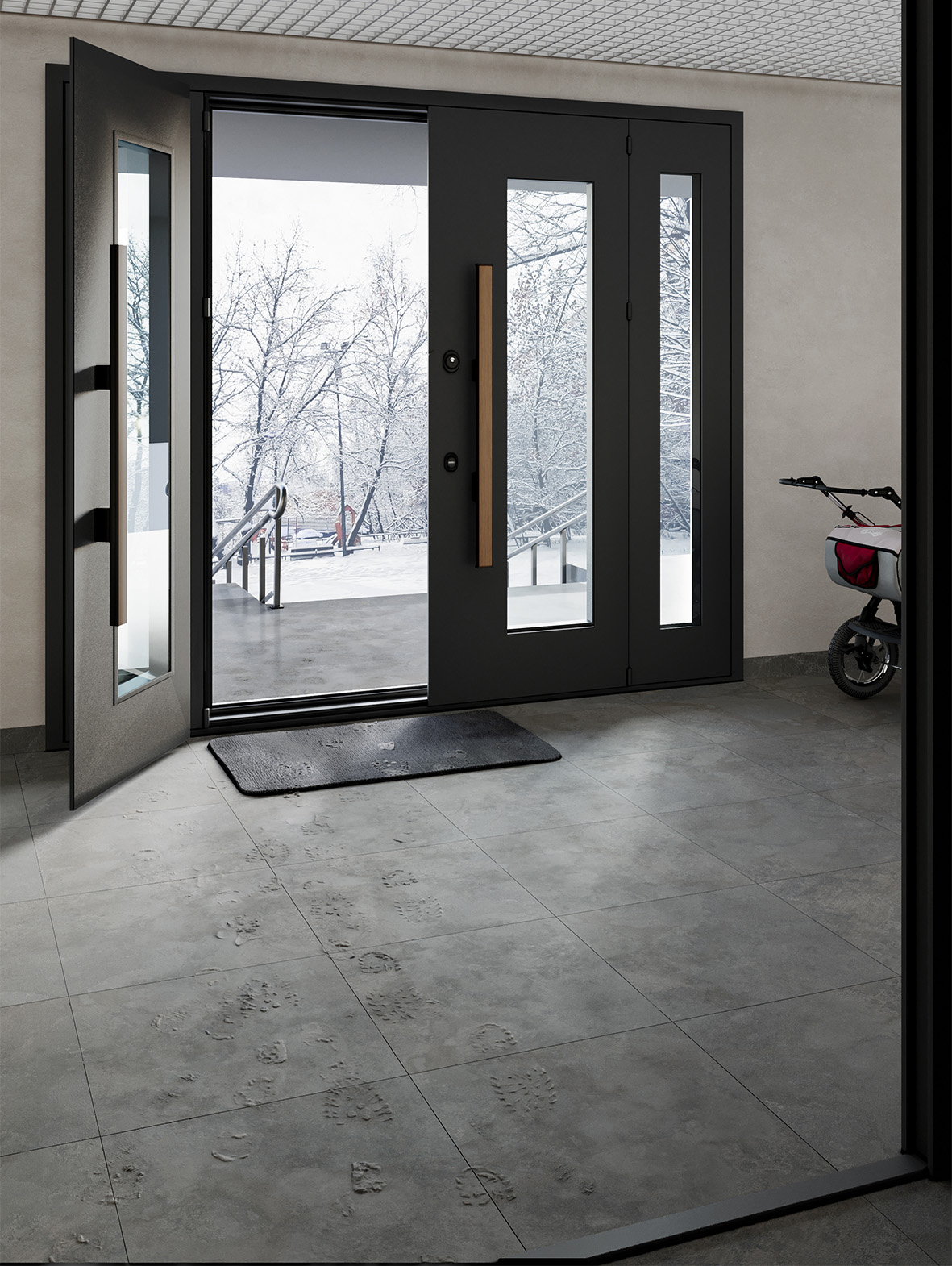 Керамогранит Старо Limestone Crema Antislip 60x120 кремовый
