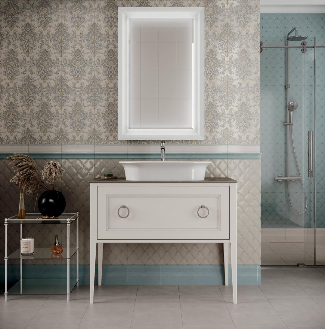 Декор Kerama Marazzi Браганса бежевый матовый 25x40 VT\A253\6000