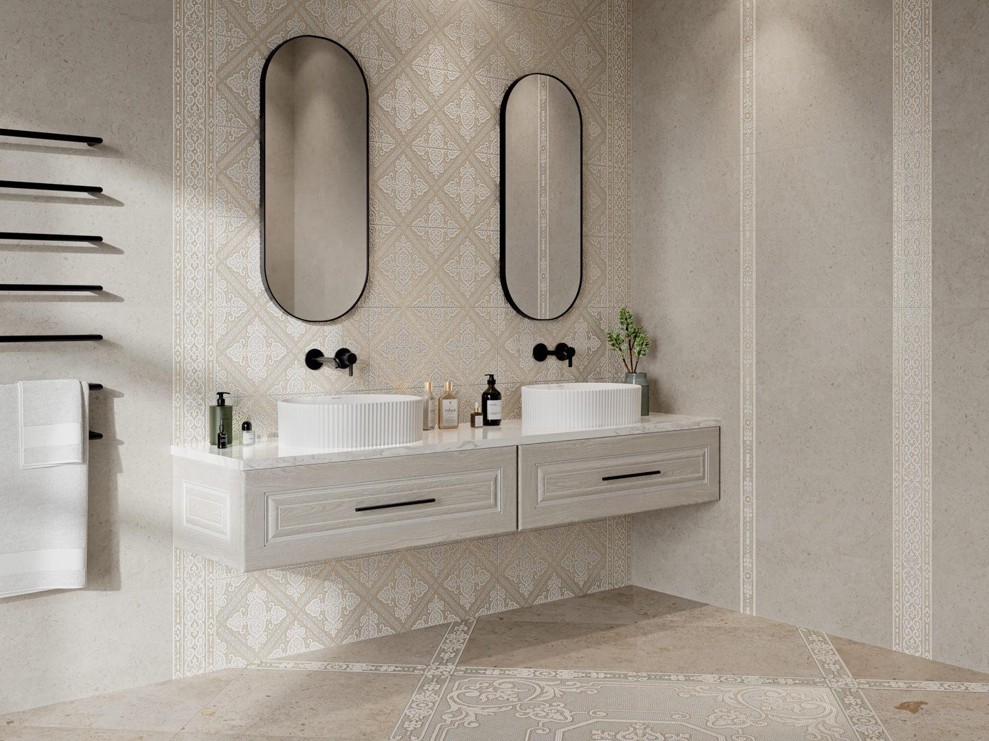 Бордюр Kerama Marazzi Карму бежевый матовый обрезной 2.5x30 SPA050R