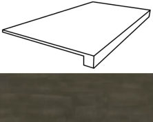 Ступень фронтальная Италон Серфейс/ Surface Амбра 33x120