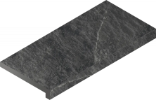 Ступень Италон Материя/ Materia X2 Титанио 120 фронтальная 620070002844 черный 33x120