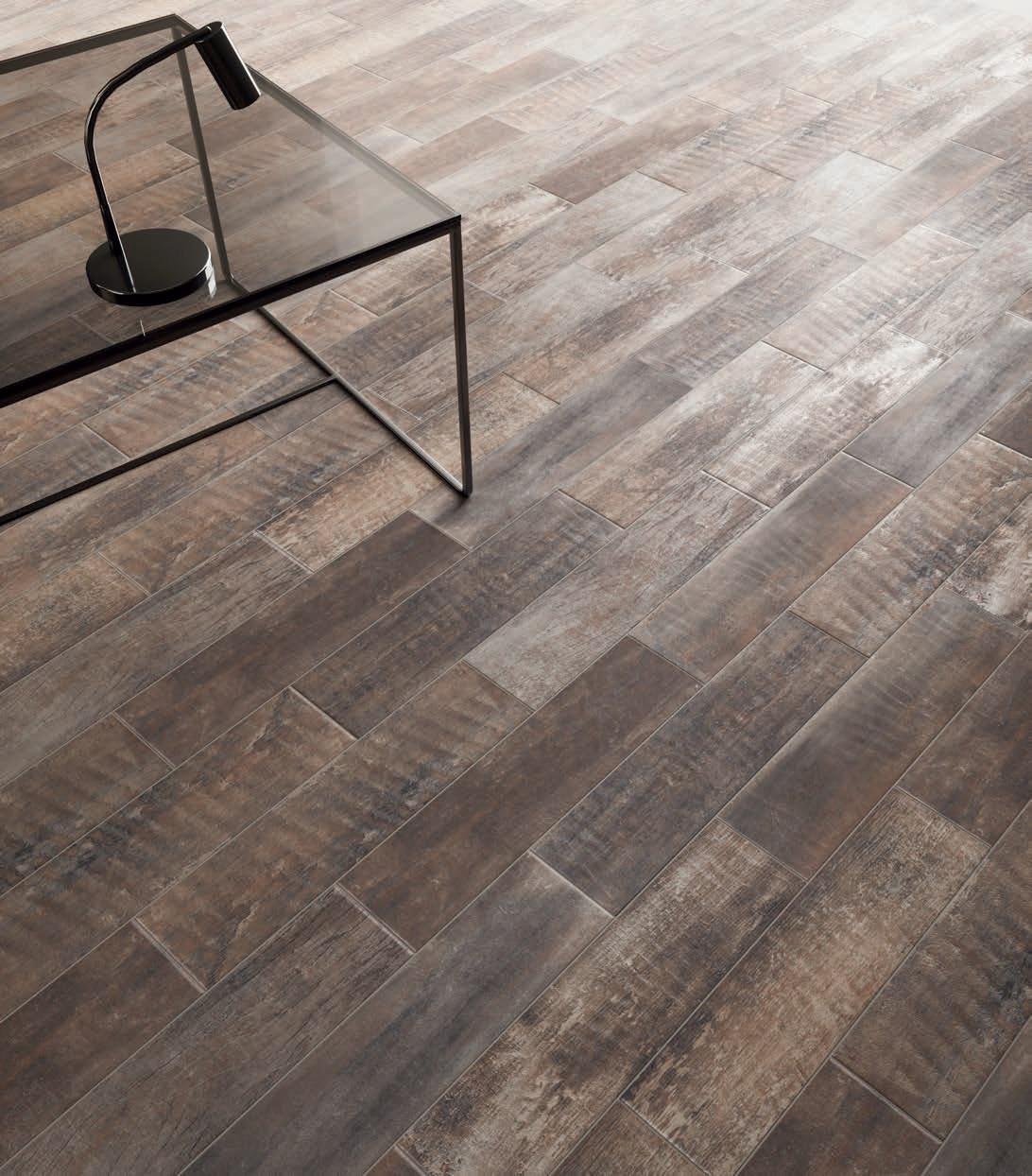 Вставка Kerama Marazzi STG\C482\SG1550 Браш Вуд коричневый тёмный 9,9x9,9