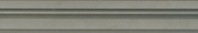 Бордюр Kerama Marazzi Магнолия Багет зеленый матовый обрезной 5x30 BLC027R