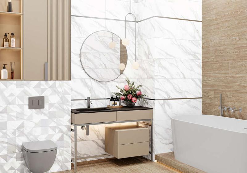 Керамическая плитка Альма Керамика Айсберг/ Iceberg TWU93IBR07R 30х90
