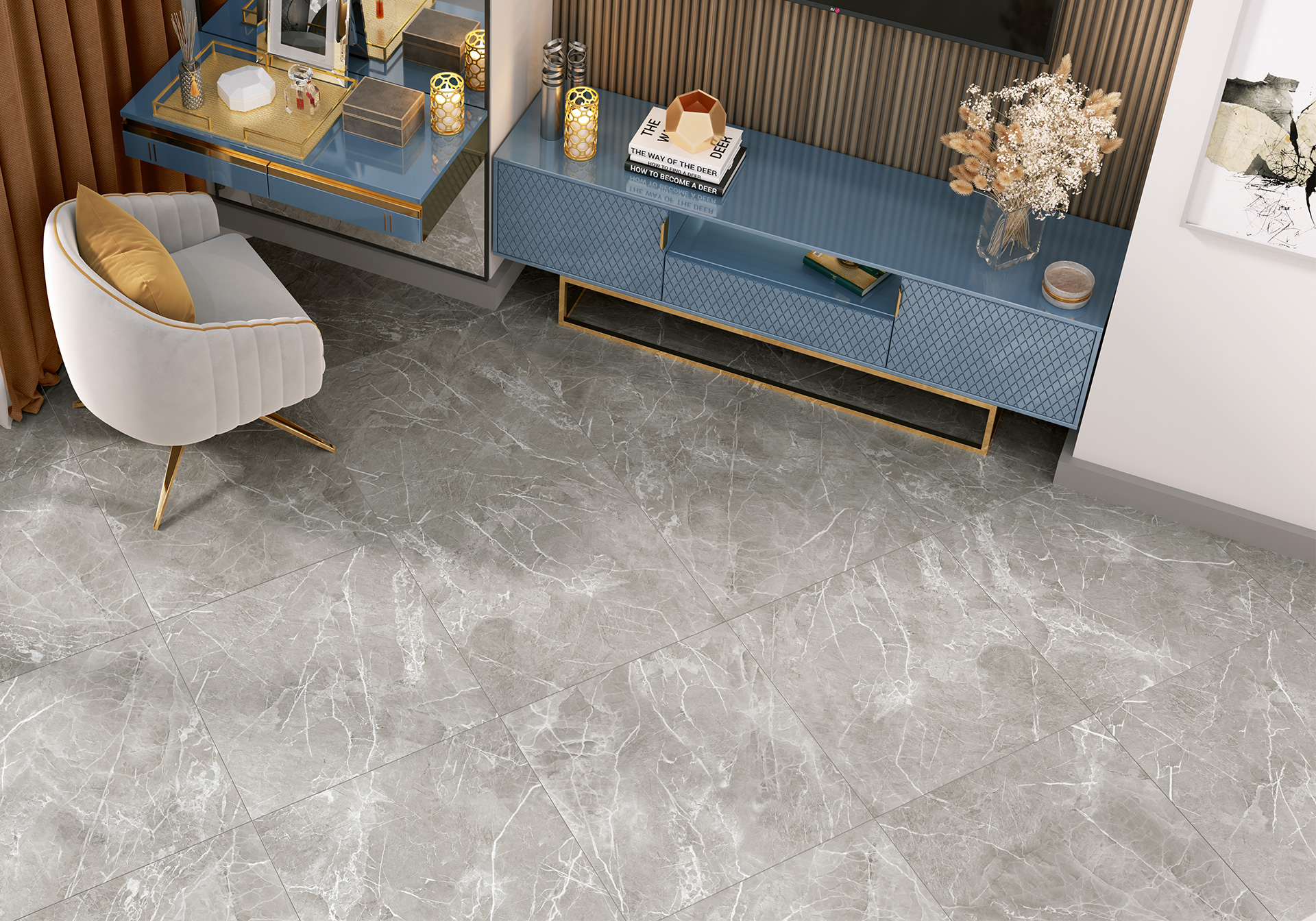 Керамогранит Альма Керамика Империал Марбл/ Imperiale Marble GFU04IMP07R 60x60