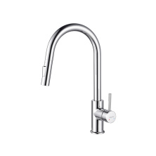 Смеситель для кухни с вытяжным изливом 2 jet Aquatek AQ1384CR ЕВРОПА