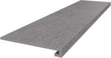 Ступень Kerama Marazzi DL501200R\GCF клееная Роверелла пепельный 33x119,5