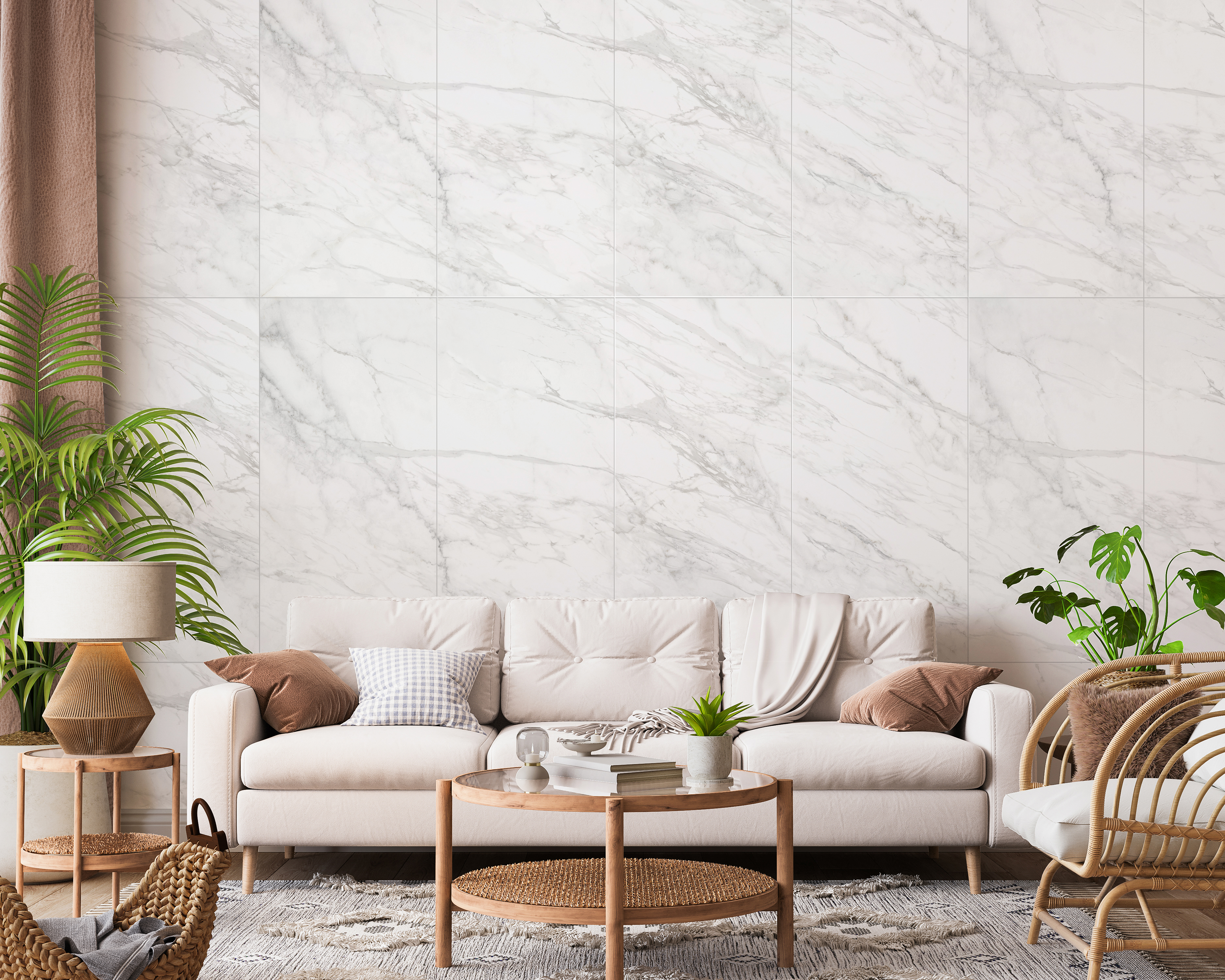 Керамогранит Идальго Diana Elegant LLR 60x120 белый