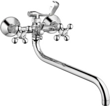 Смеситель для ванны Haiba HB2719, хром