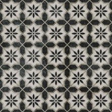 Декор Kerama Marazzi Фреджио 1 черно-белый 20x20 VT\A294\SG1544N