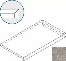 Ступень Италон Дискавер/ Discover X2 Грэй угл.пр. 33x60