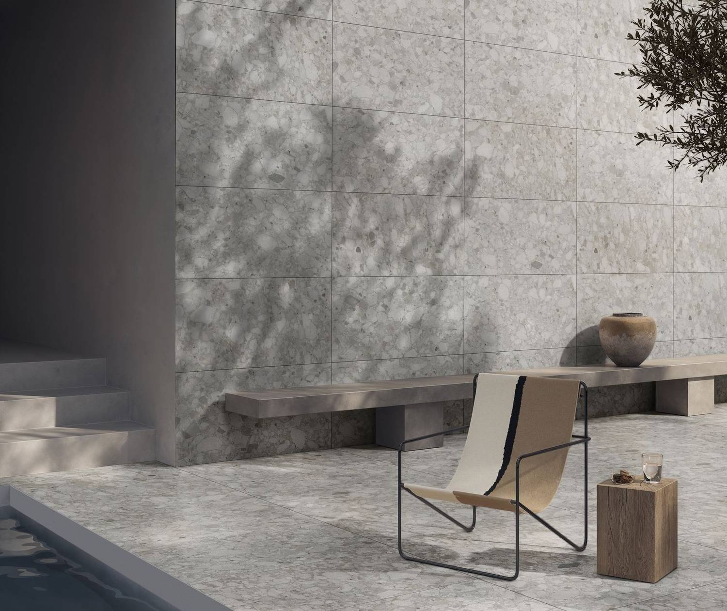 Керамогранит Vitra СофтЧеппо/ SoftCeppo Серый Матовый R10A 120x60