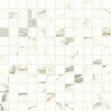 Мозаика Атлас Конкорд Италия Марвел Шайн/ Marvel Shine Calacatta Prestigio Mosaico Polished 30x30 A424