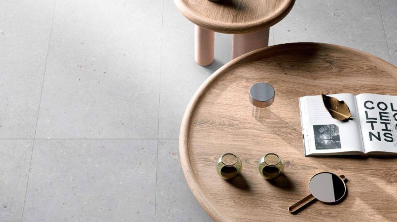Керамогранит Vitra ФлэйкЦемент/ FlakeCement Серый R10A K947895R 60x60