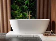 Ванна из искусственного камня Solid Surface отдельностоящая Cezares CZR-RELAX-170-80-57-SSB