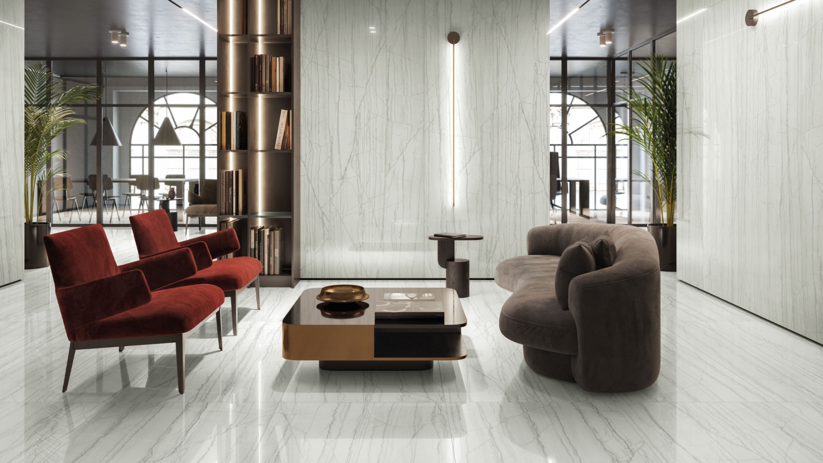 Керамогранит Италон Шарм Эдванс/ Charme Advance Платинум Уайт 60x120