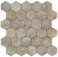 Декор Атлас Конкорд Италия Аикс/ Aix Cendre Tumbled Honeycomb 30x31 A0UC