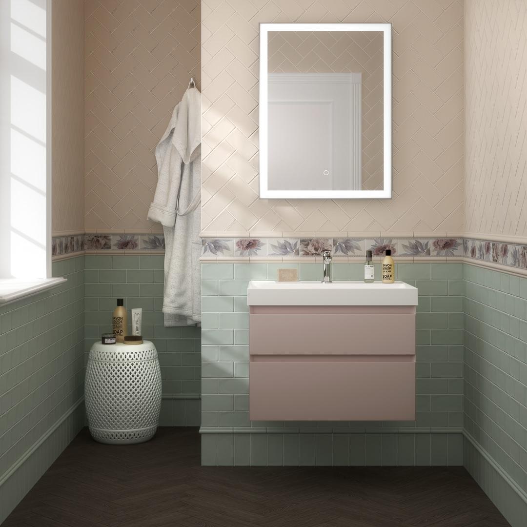 Бордюр Kerama Marazzi BLD046 Багет Тортона белый 3x15